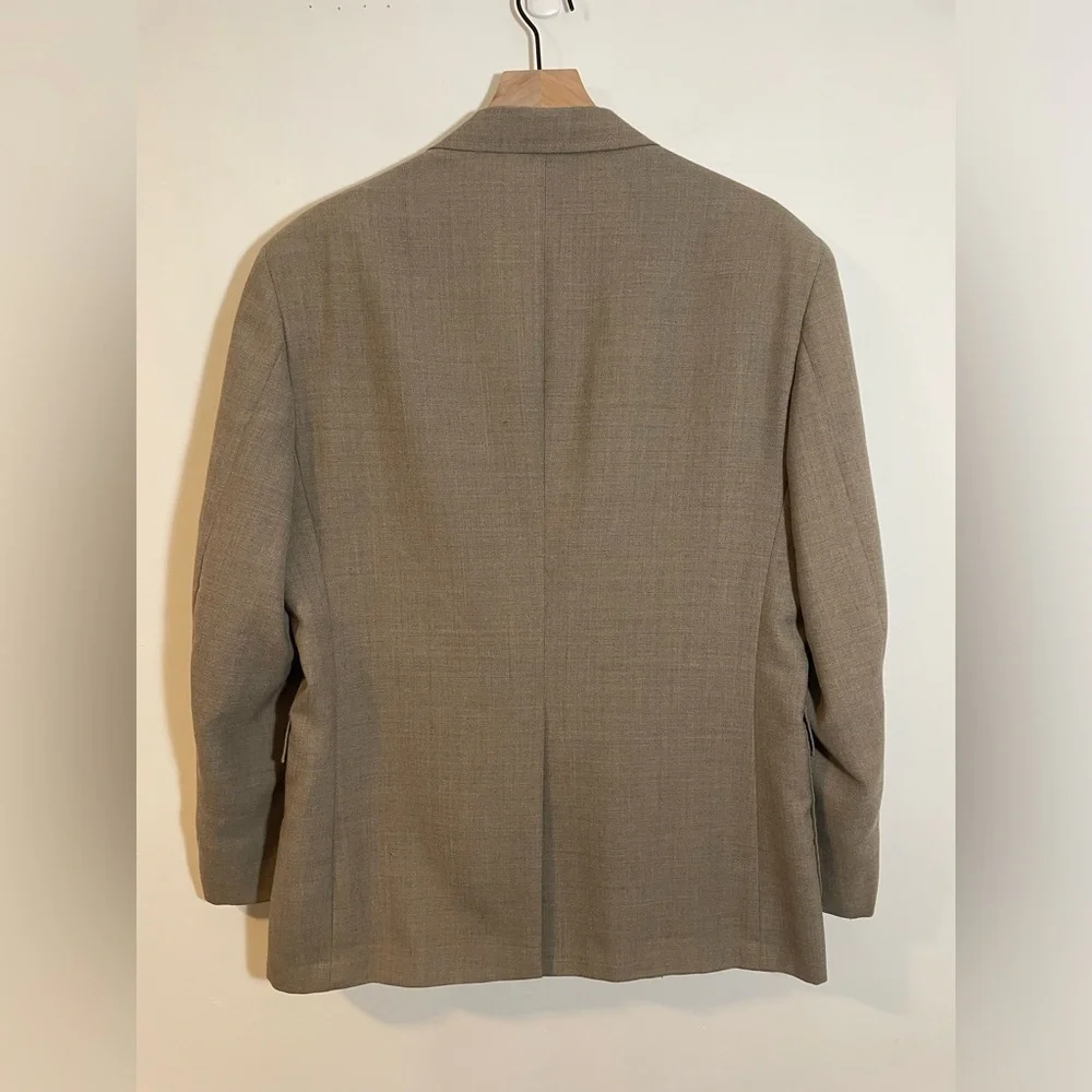 Wynbrooke Younkers Tan Blazer Suit Jacket Mens Size 42 Vintage Made in USA